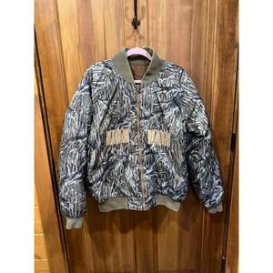 Columbia Vintage Men's Reversible Hunting  Jacket Mossy Oak Original Camouflage